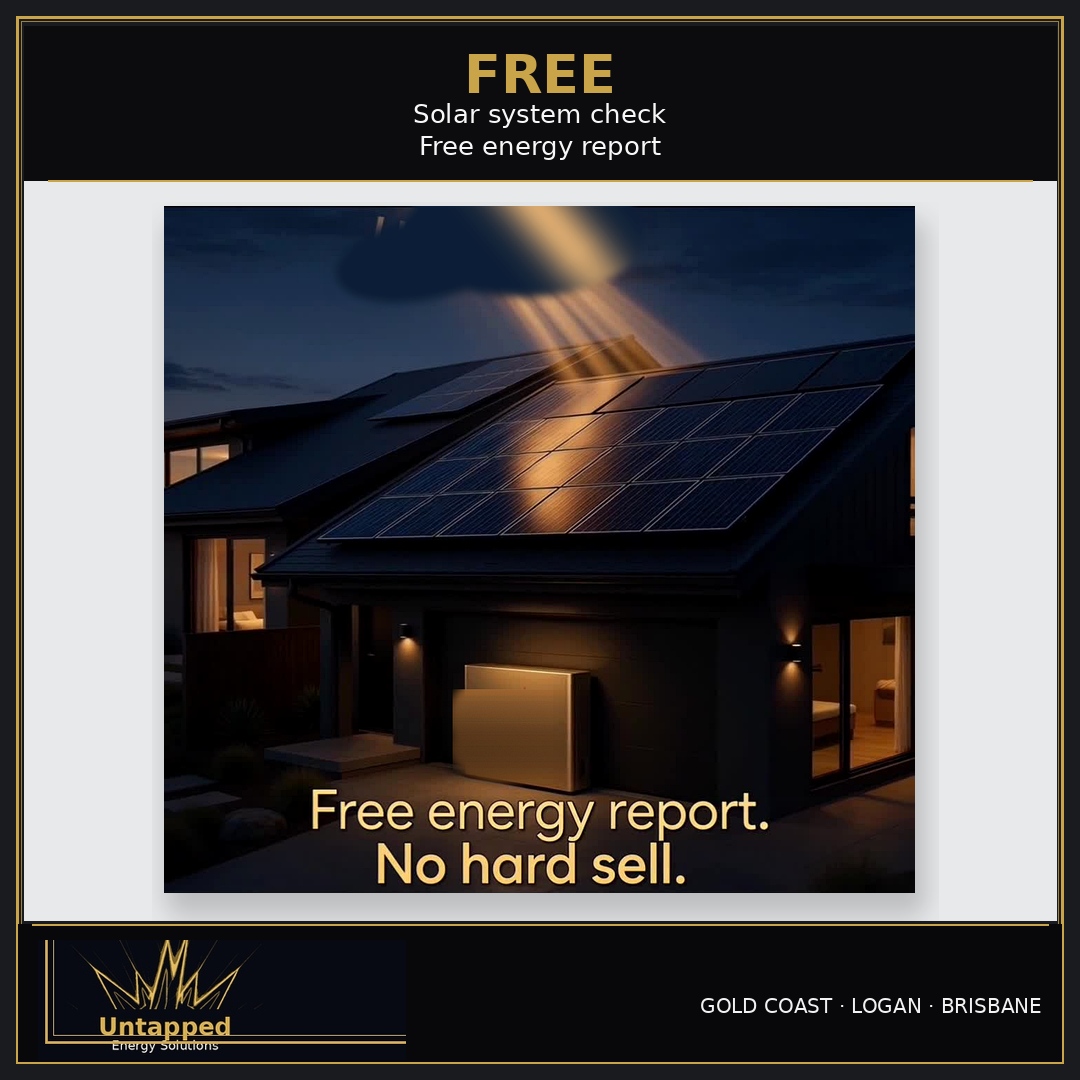Free solar system check Gold Coast